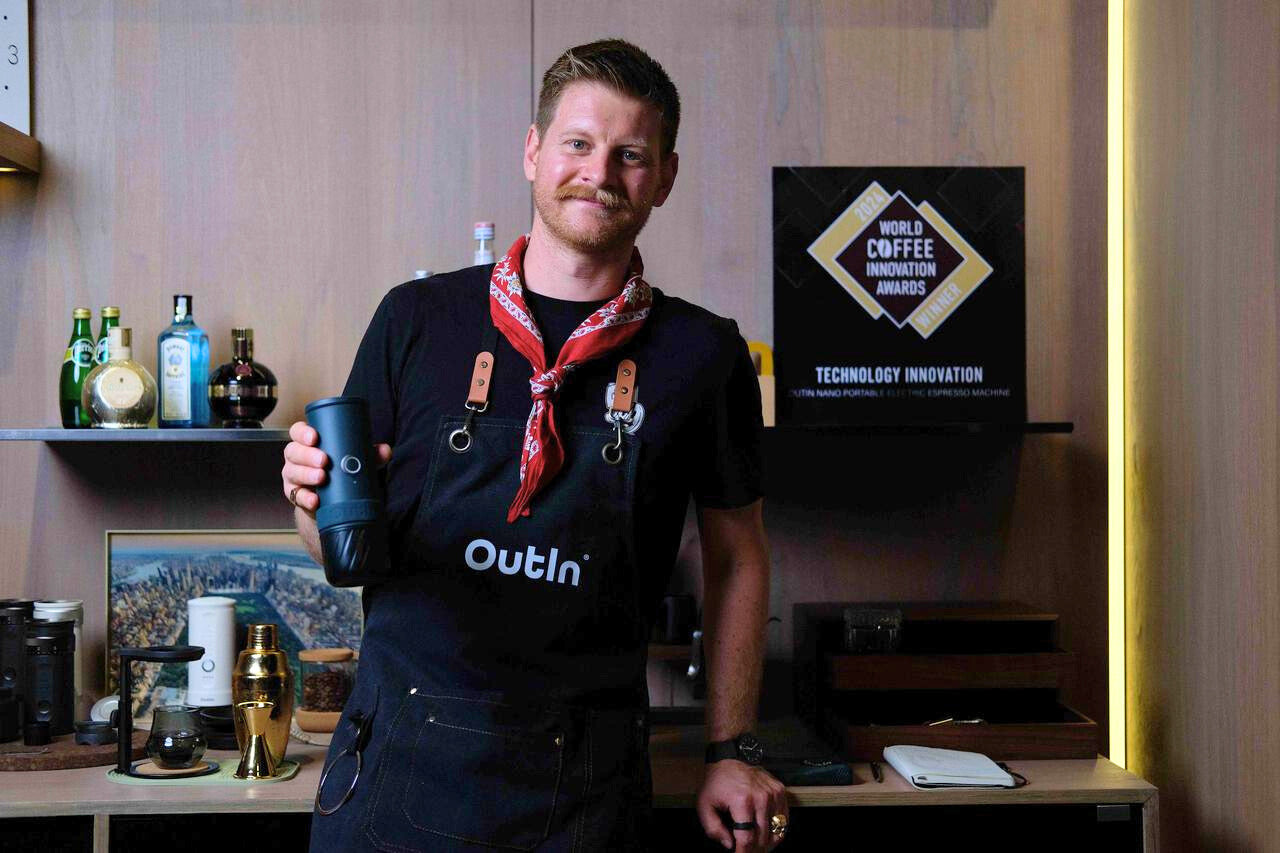 Sandro Roth & Outin Nano espresso machine