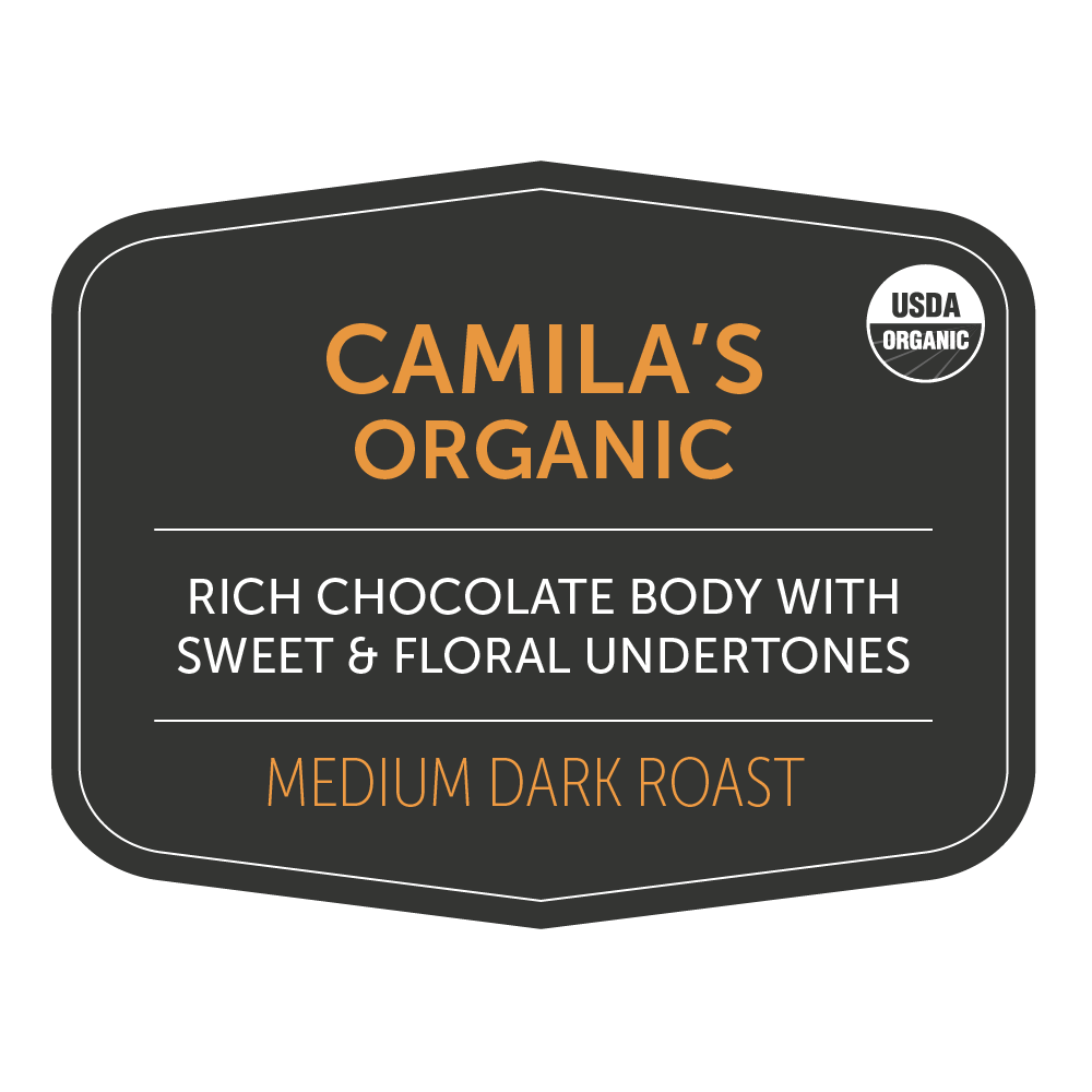 Camila's Organic Coffee - Medium Dark Roast