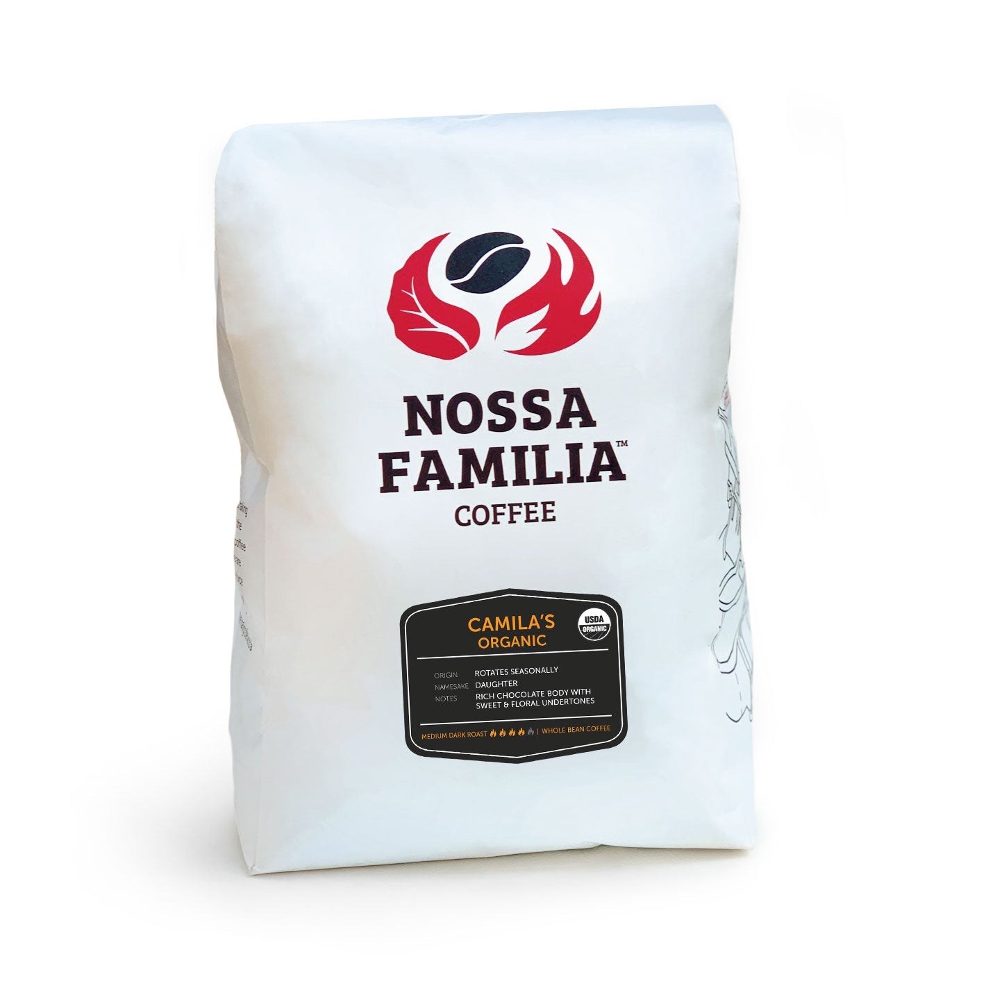 Camila's Organic Coffee by Nossa Familia