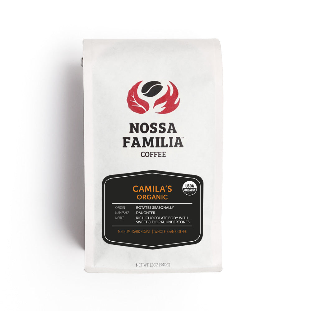 Camila's Organic Coffee by Nossa Familia