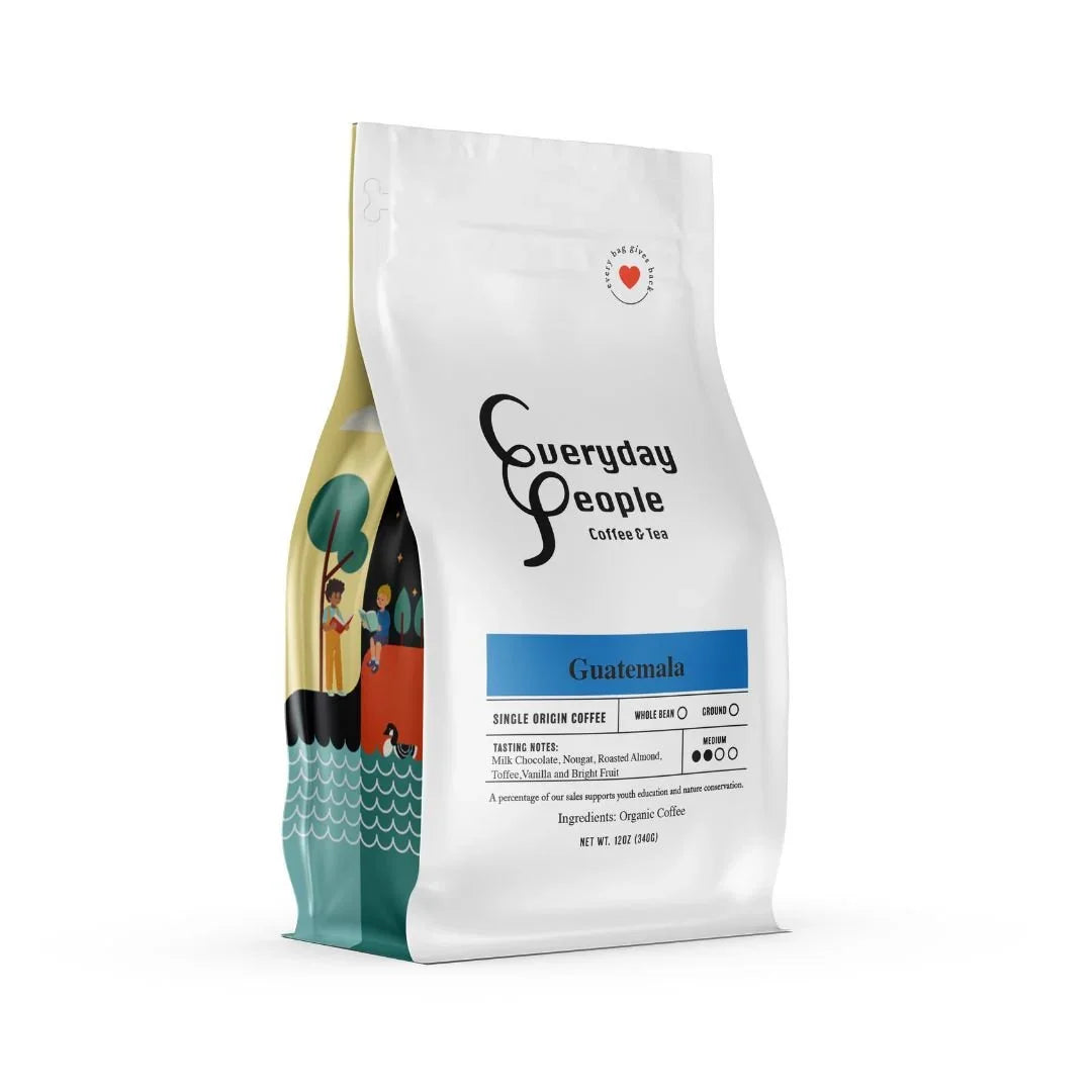 Everyday People Guatemala Single Origin Medium Roast Coffee Bag.