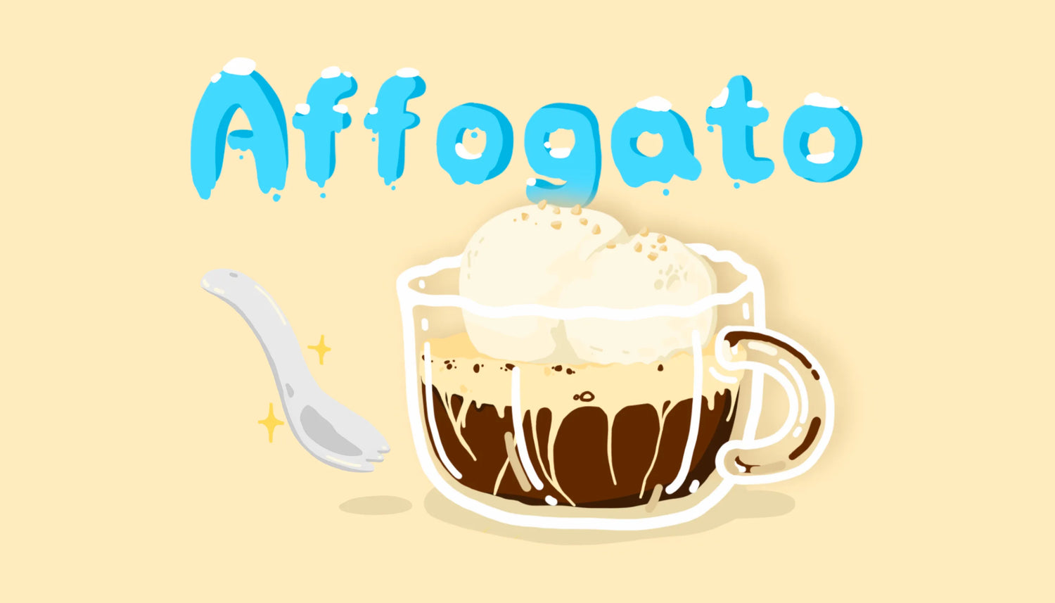 Premium Photo  Affogato coffee with ice cream on a cup