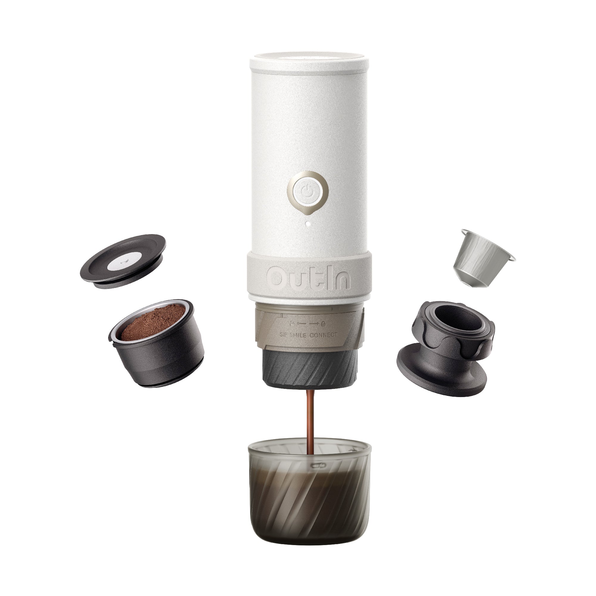 OutIn Mino — Portable Electric Espresso Machine for Travel