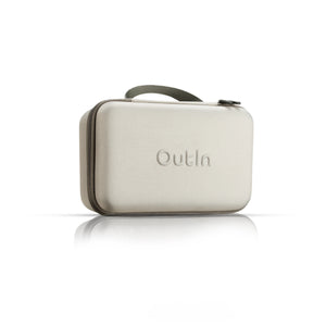 Outin Nano Espresso Machine protective case in light gray