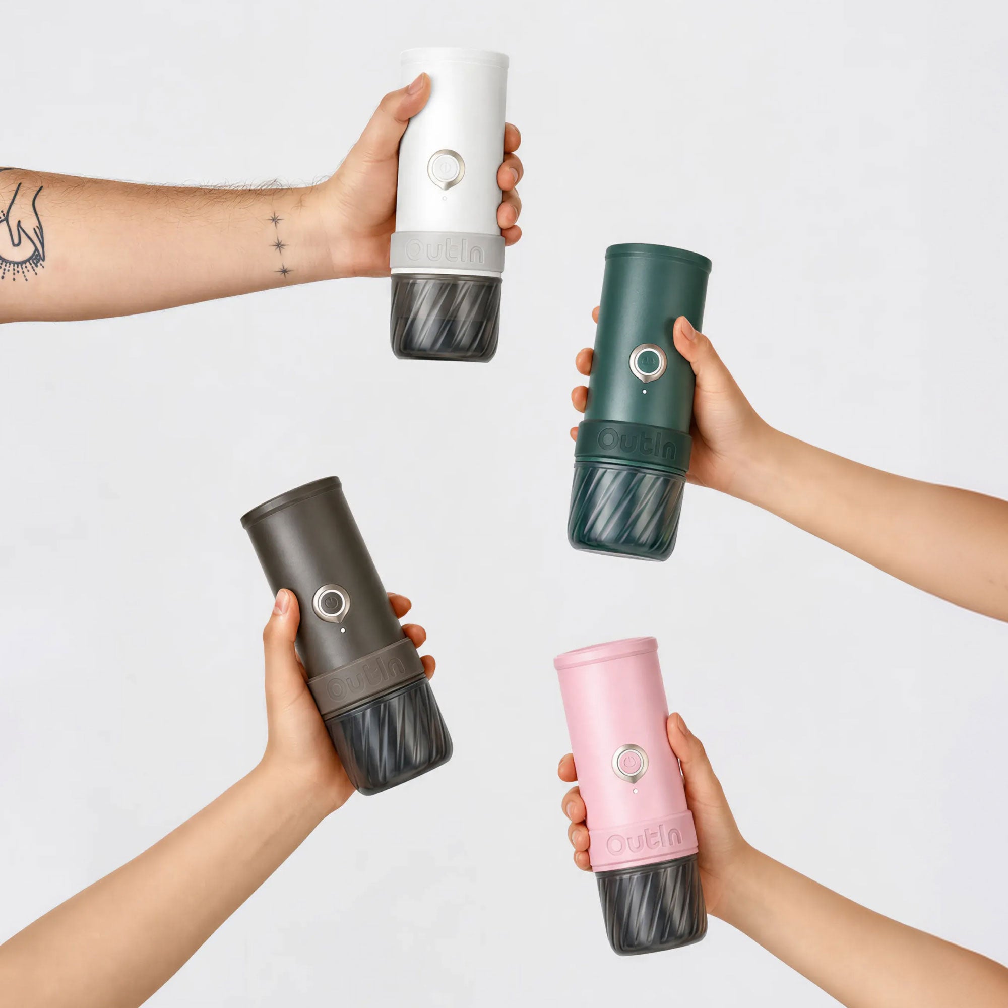 OutIn Mino — Portable Electric Espresso Machine for Travel