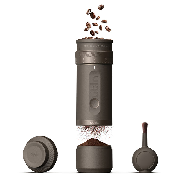 Outin 電動コーヒーグラインダー 本体 OutIn Fino Portable Electric Coffee Grinder | 28 Settings, 690g