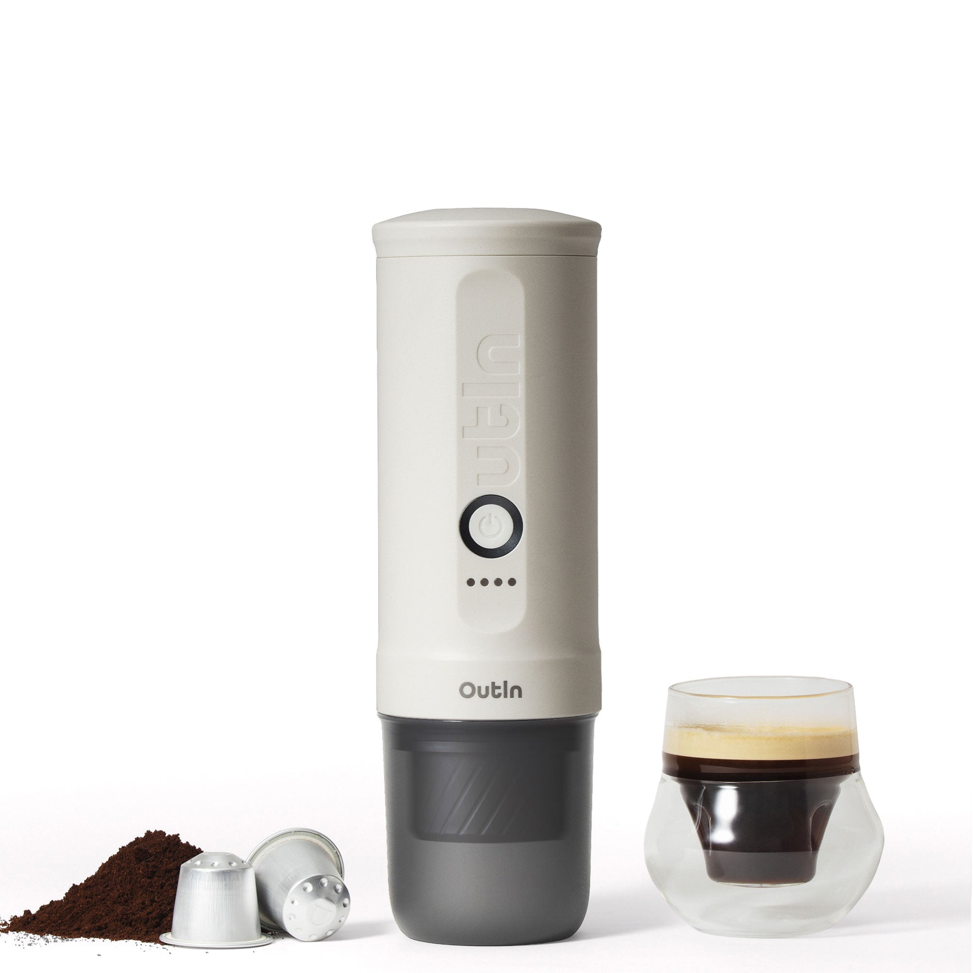 OutIn Nano 2 Portable Espresso Machine | Upgraded 21-bar Pump