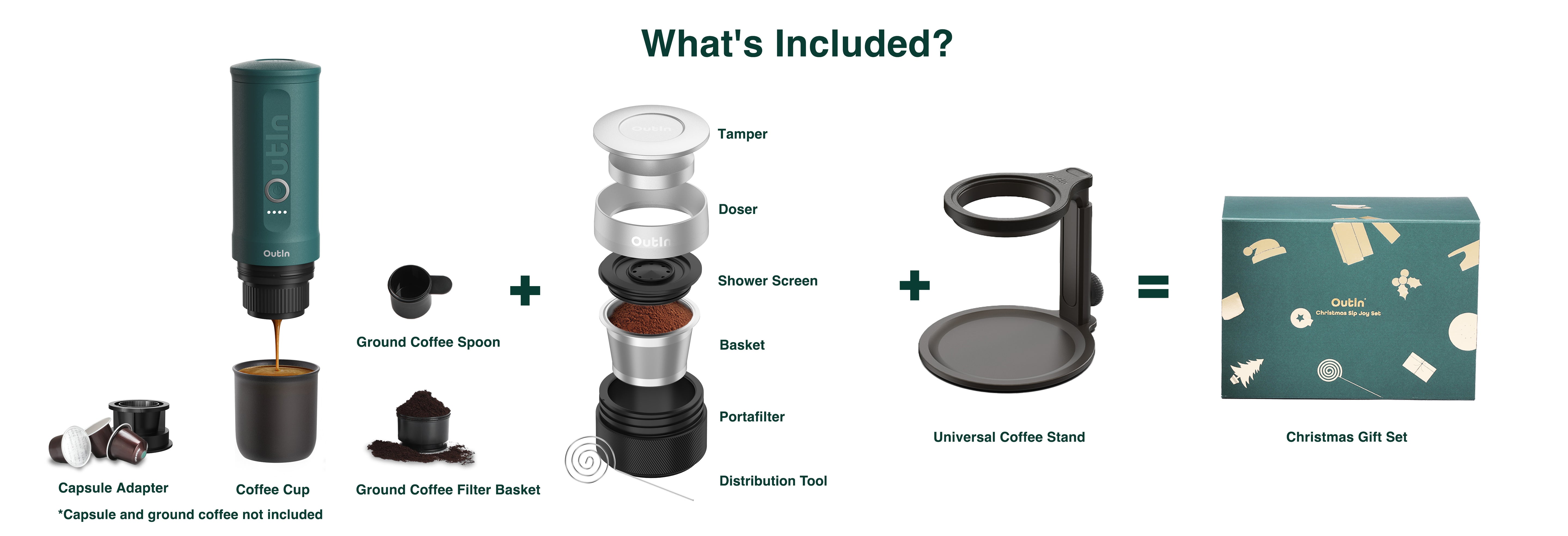 Christmas Espresso Gift Set