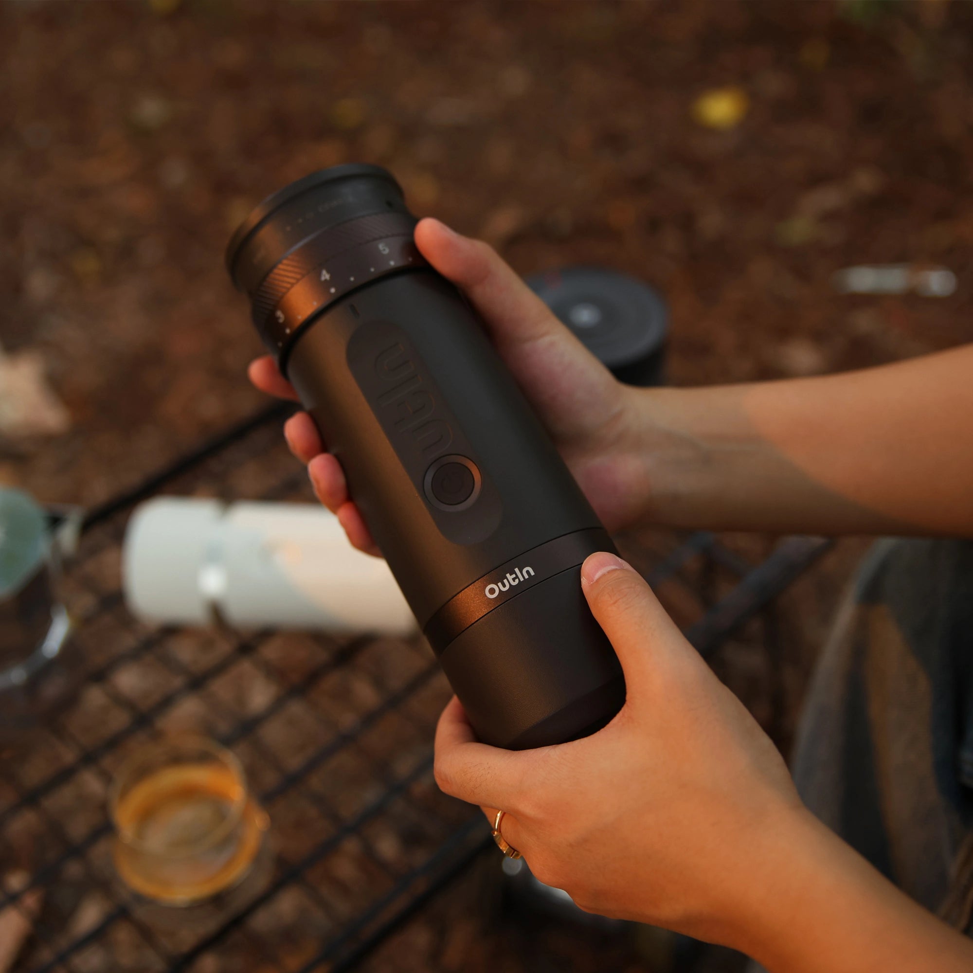 OutIn Fino Portable Electric Espresso Coffee Grinder