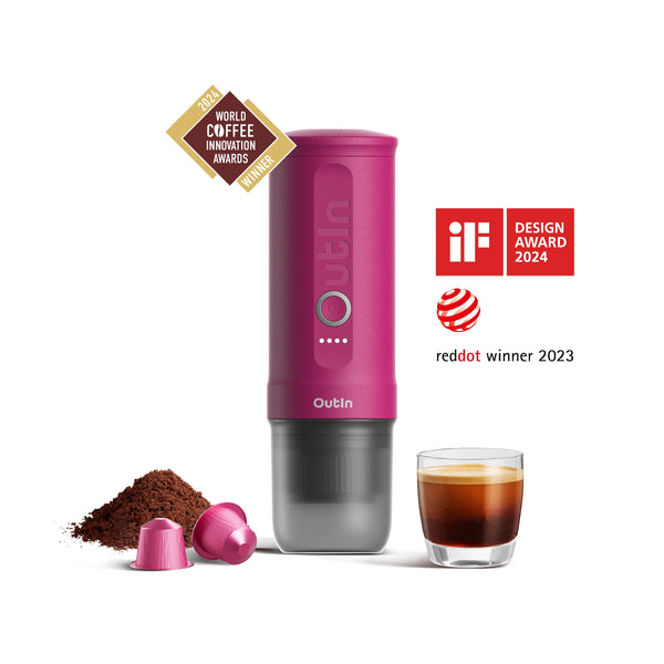 outin エスプレッソマシン ブラック Amazon.co.jp: Outin Nano Portable Electric Espresso Machine