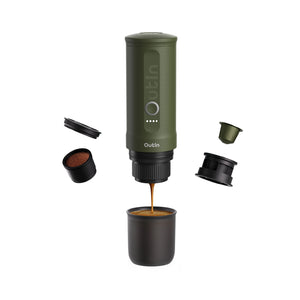 Nano Portable Espresso Machine (Forest Green)