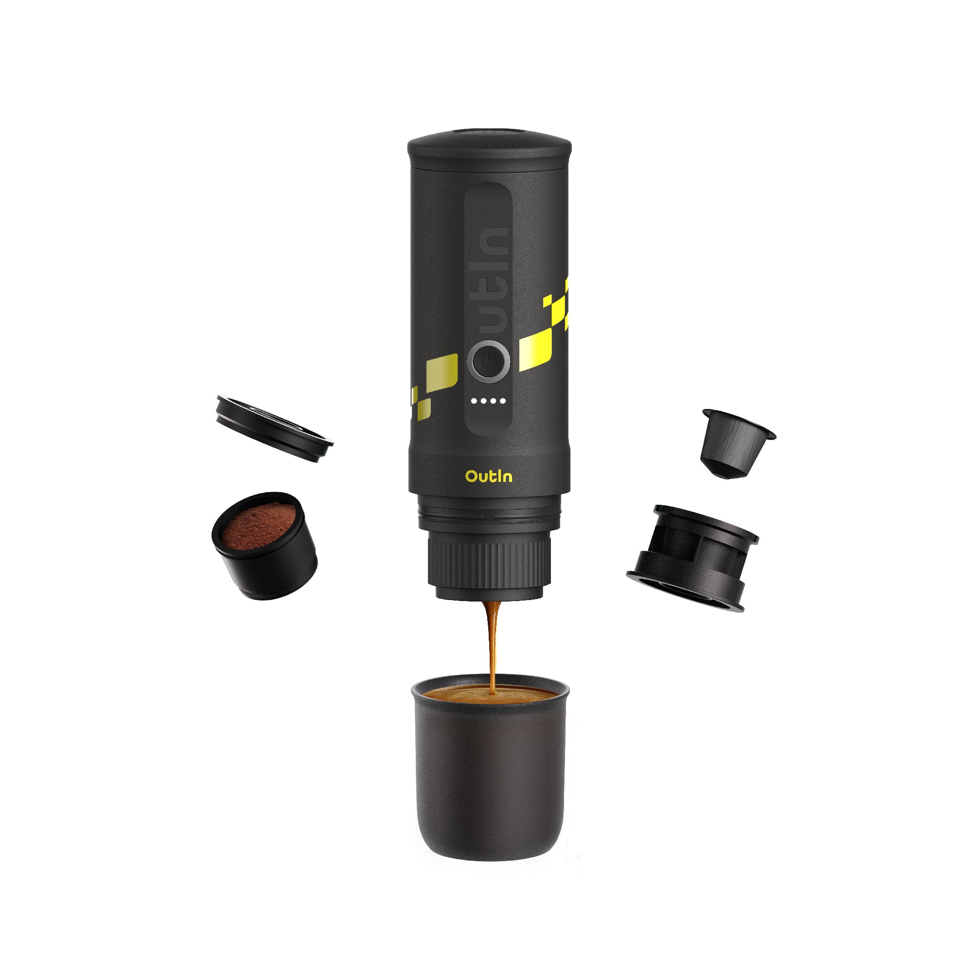 OutIn Nano Lotus Gift Set | Portable Espresso Maker