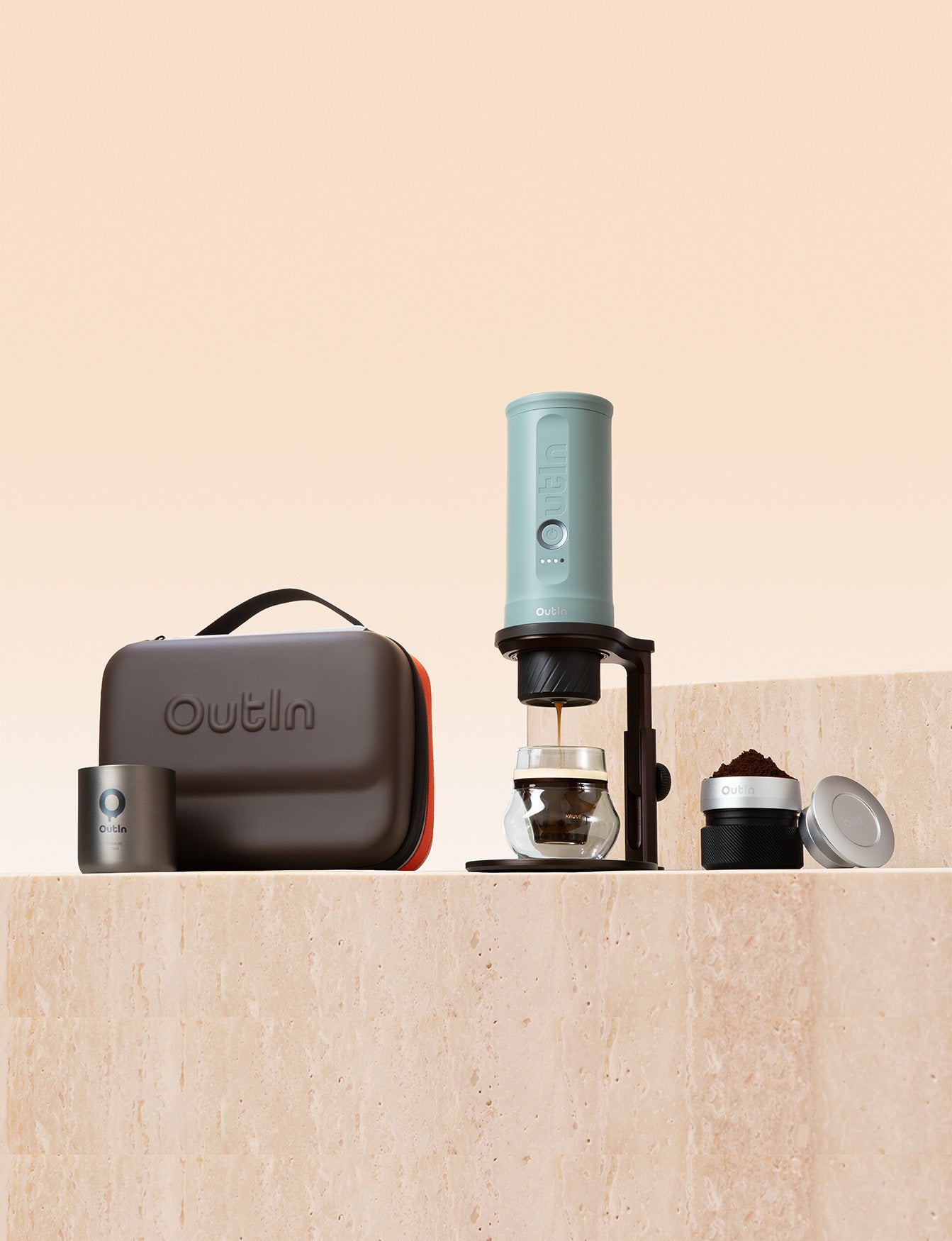 OutIn Nano 2 Portable Espresso Machine | Upgraded 21-bar Pump