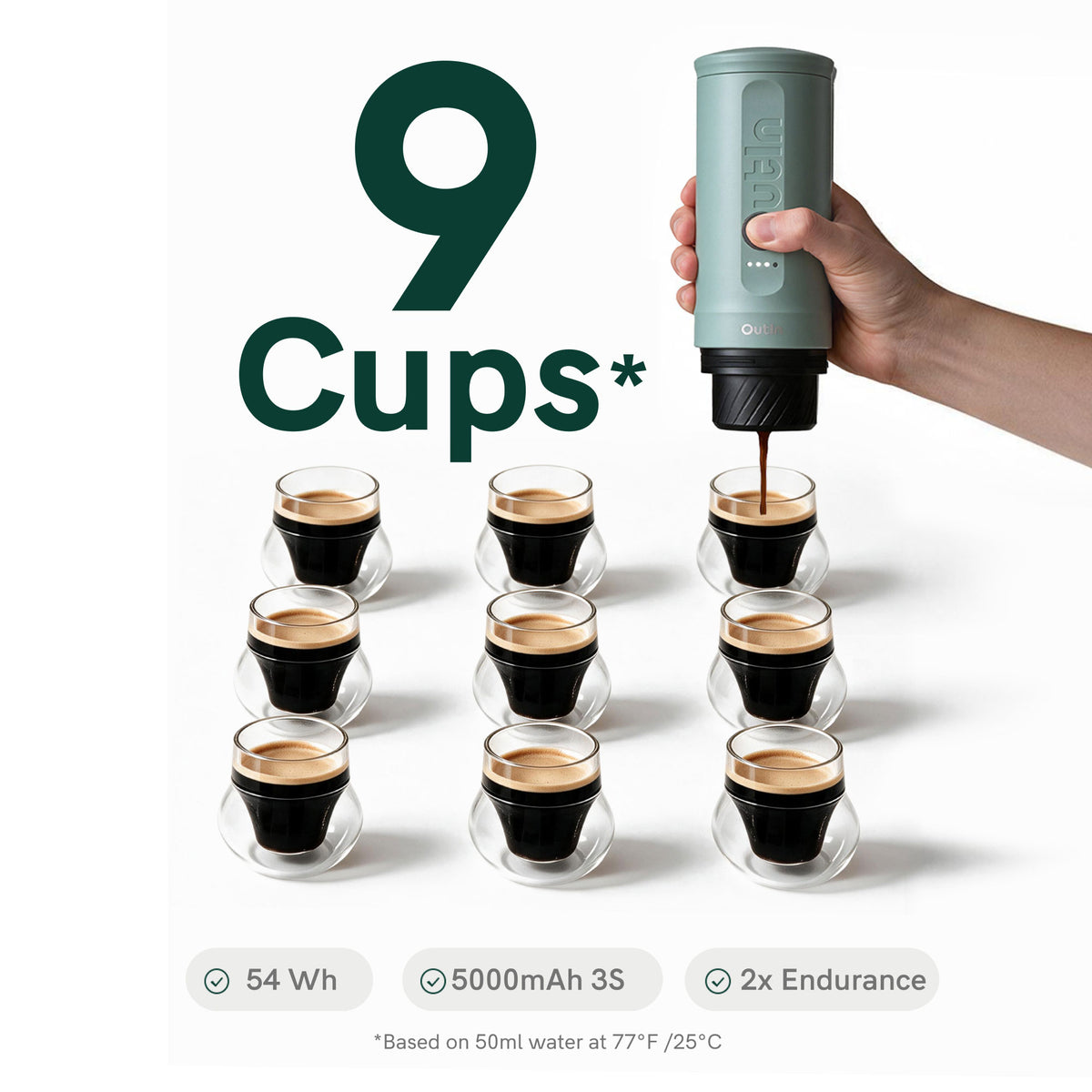 OutIn Nano 2 Portable Espresso Machine