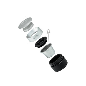 Components of Outin Nano Basket Plus for portable espresso brewing