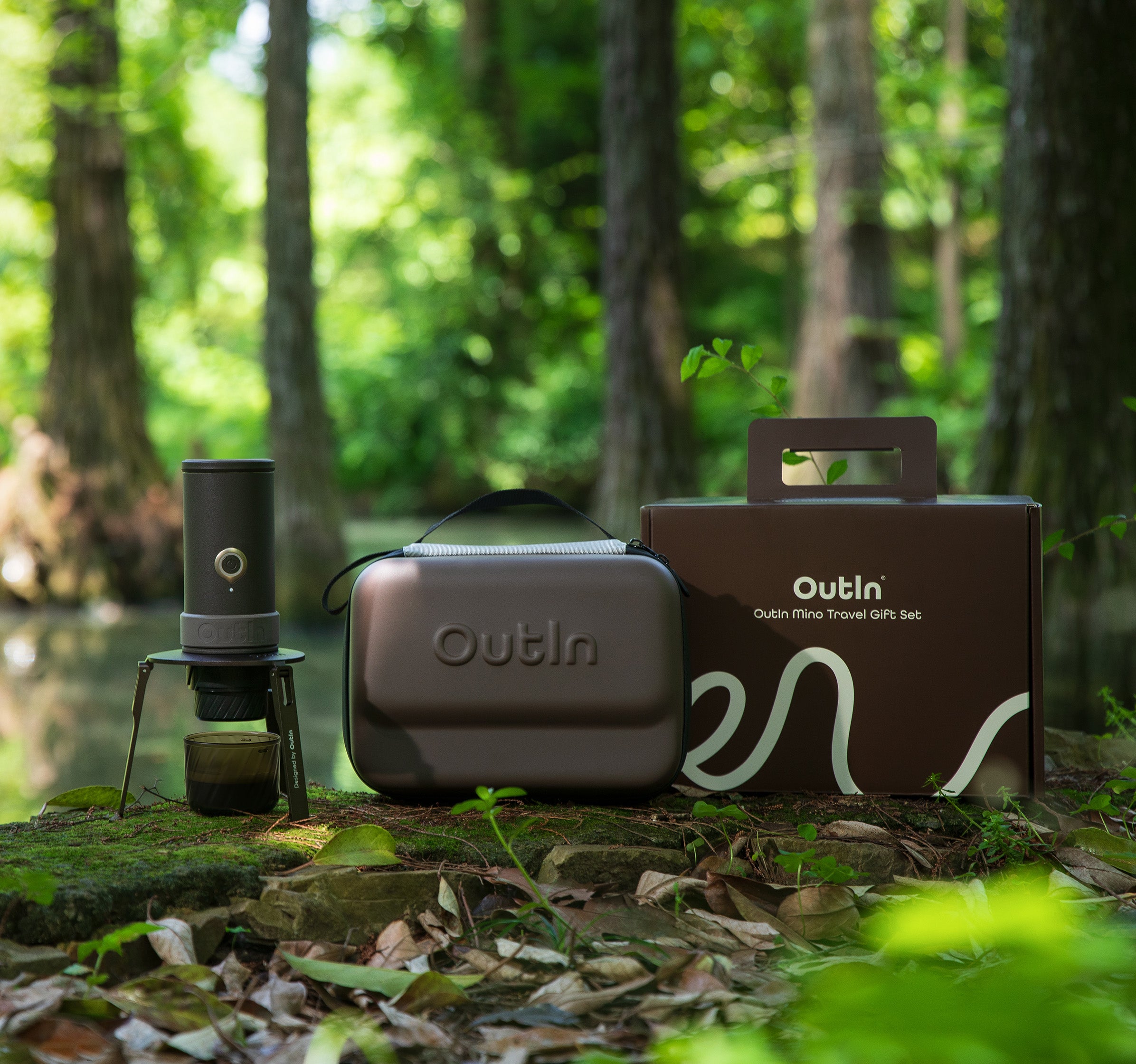 OutIn Mino Traveler Espresso Gift Set