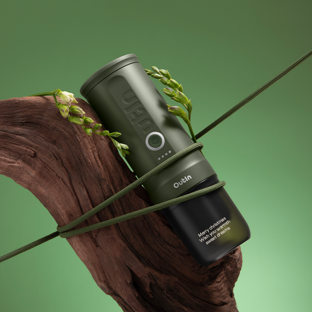 Customized Nano Portable Espresso Machine (Forest Green)