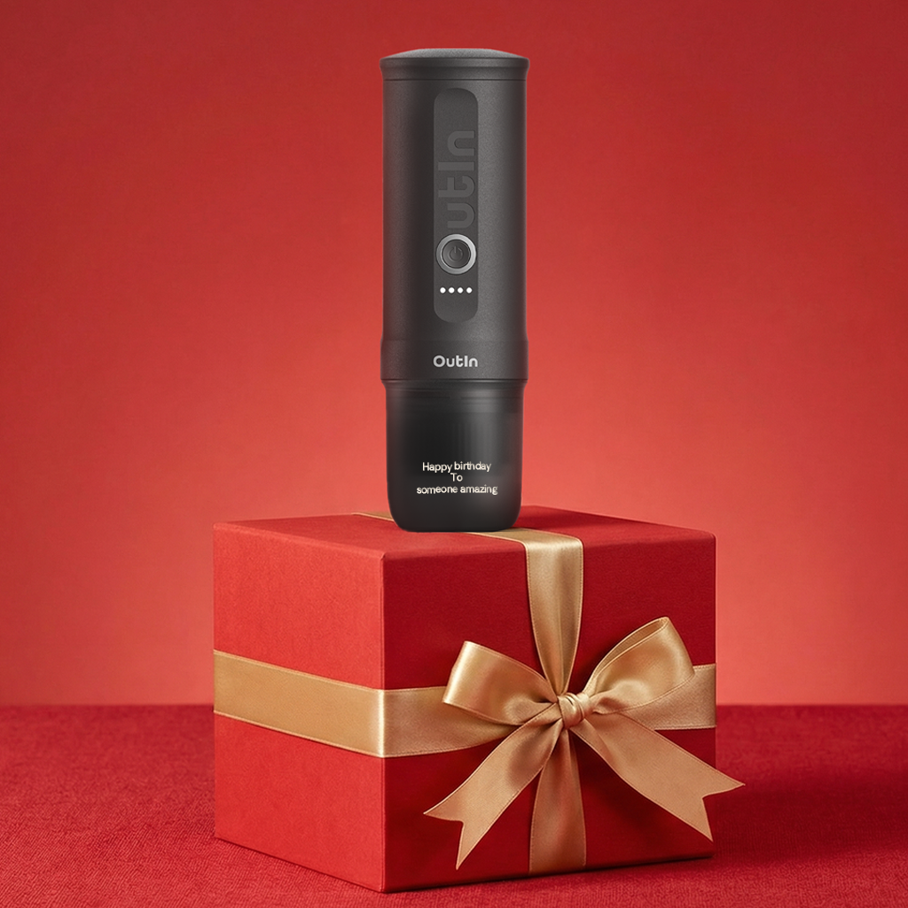 Customized Nano Portable Espresso Machine (Space Grey)