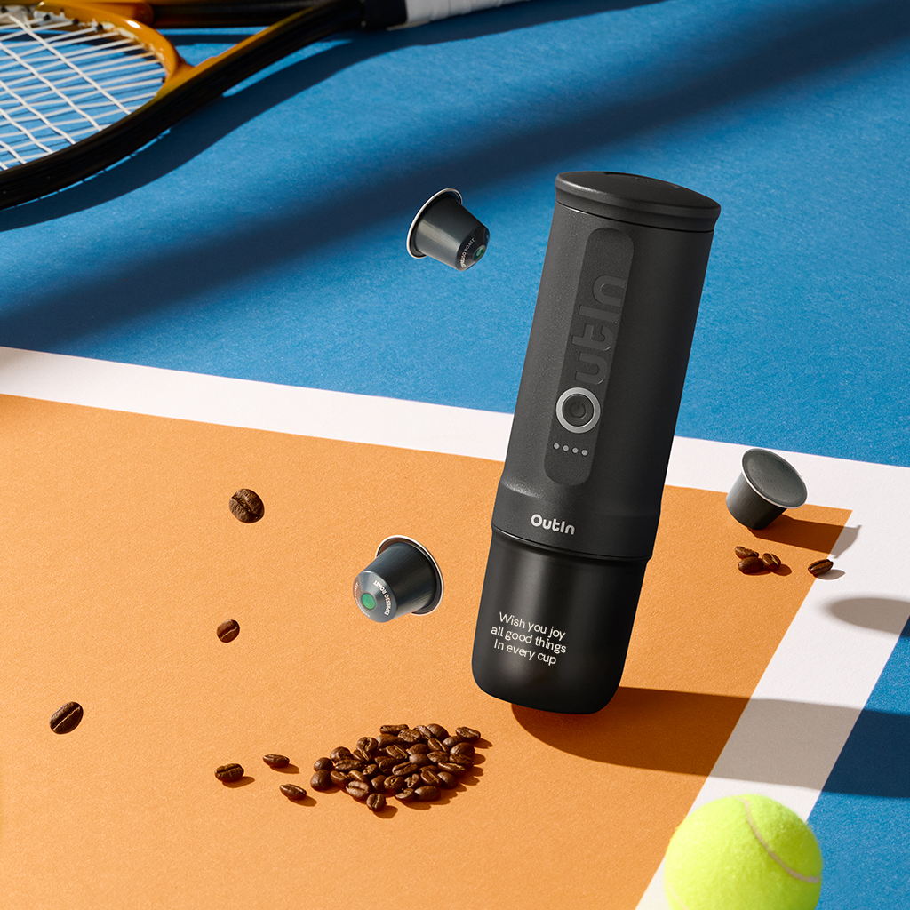 Customized Nano Portable Espresso Machine (Space Grey)