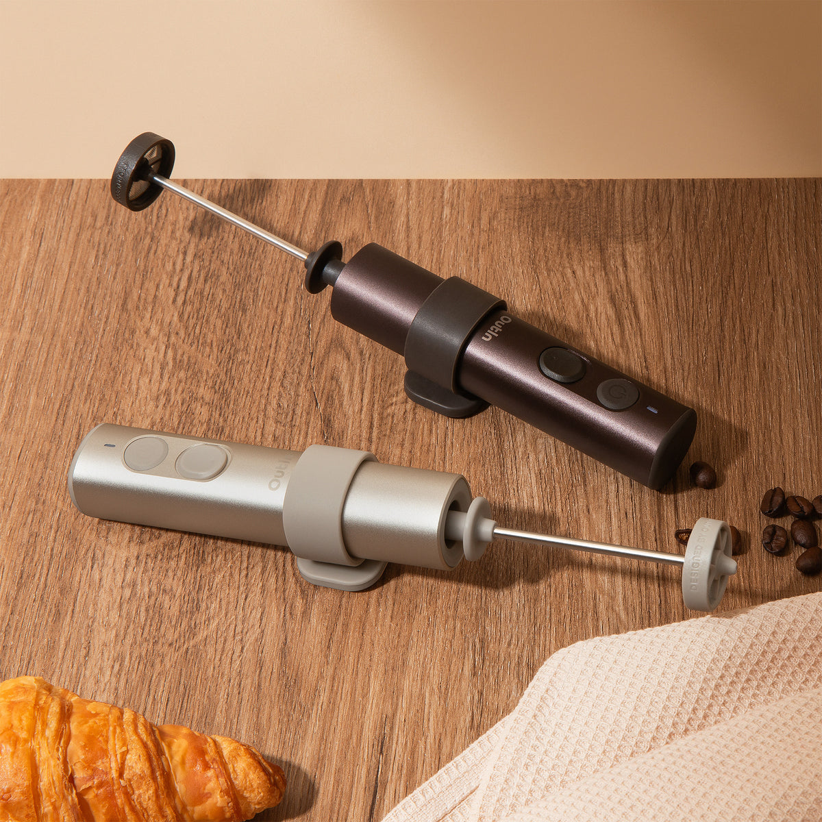 OutIn LattoGo Portable Milk Frother | Barista-Quality Foam