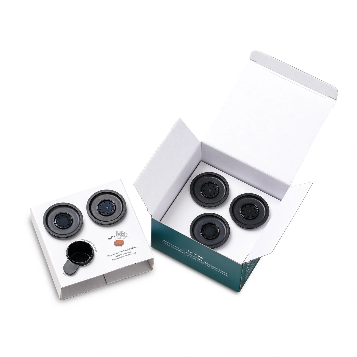 outin nano Basket Plus コーヒースタンド　3点セット Nano Espresso Filter Baskets | Ground Coffee Kit | 6g-8g