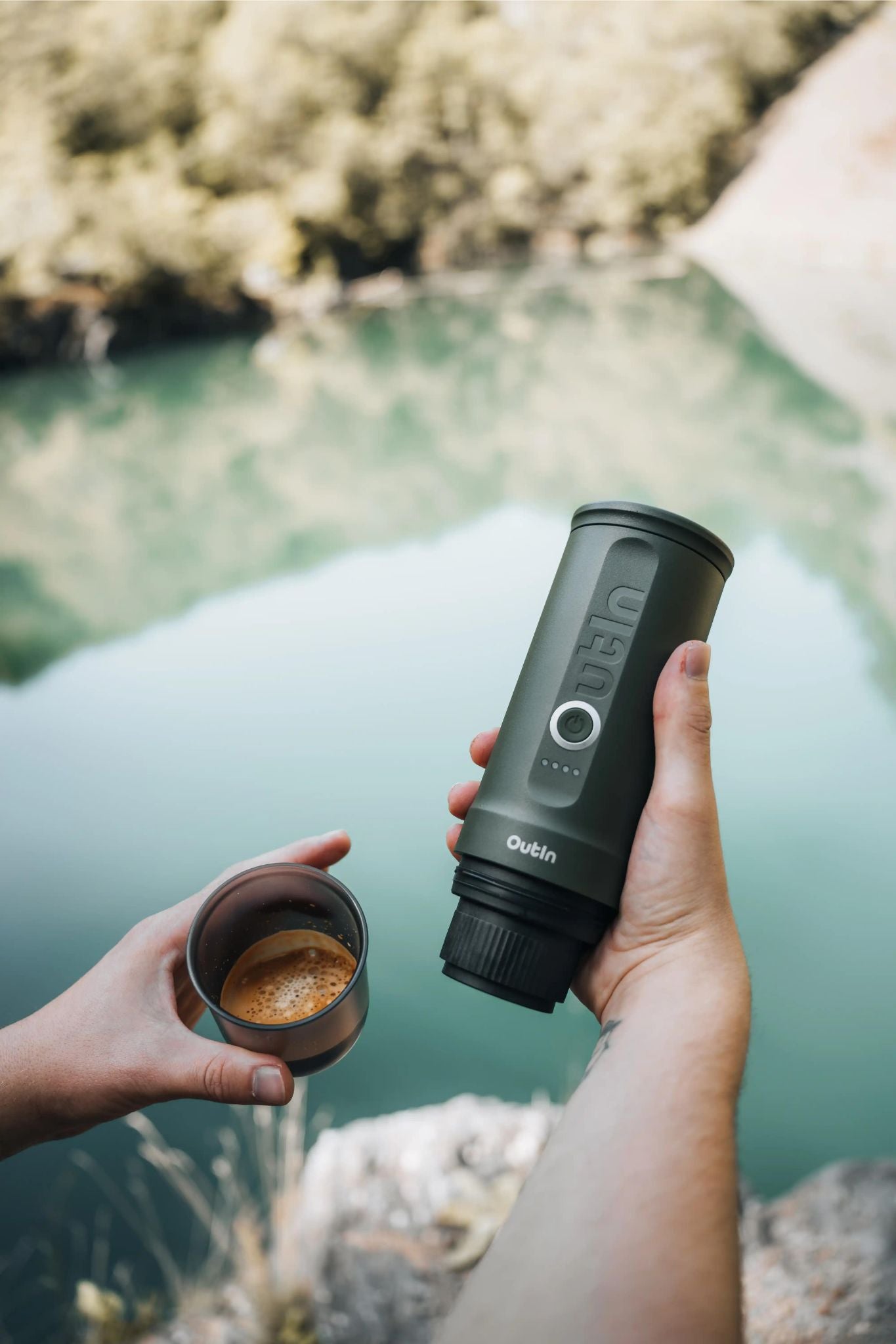This Portable Espresso Maker is a Must-Have For Your Outdoor