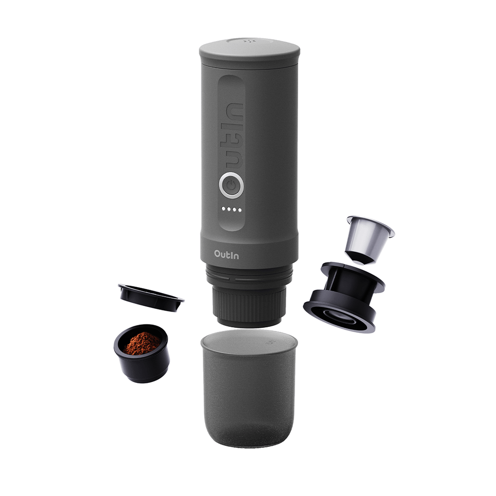 Outin Nano Portable Electric Espresso Maker Travel Coffee Machine