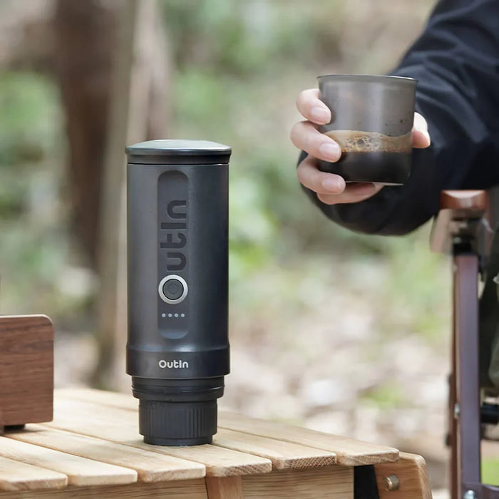 OutIn Nano Portable Espresso Machine | 20 Bar Pressure, Travel Coffee Maker
