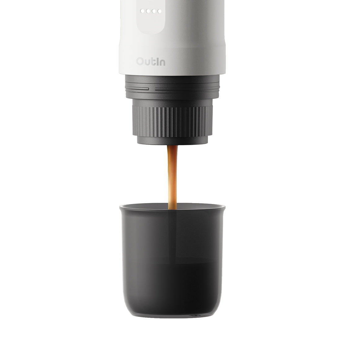 Máquina de espresso portátil Nano (blanco perla)